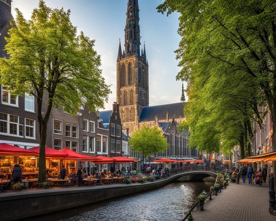 De historische stad Delft ontdekken