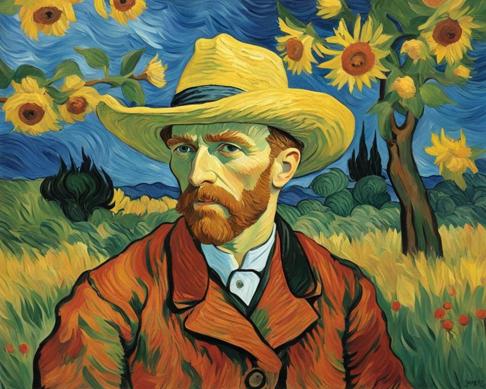 Vincent van Gogh zelfportret