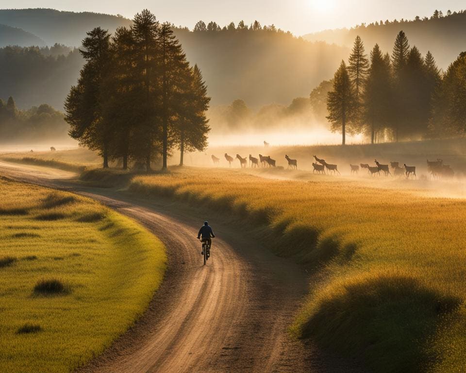 Wandelen of fietsen in de Hoge Veluwe