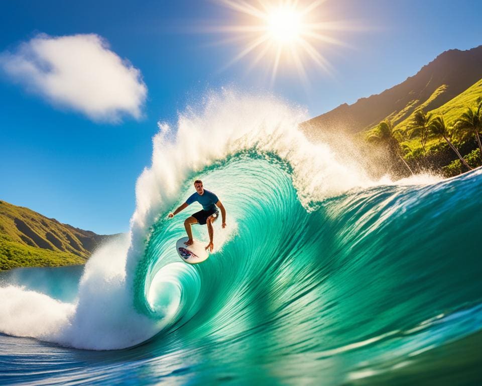 Surfen in Hawaii