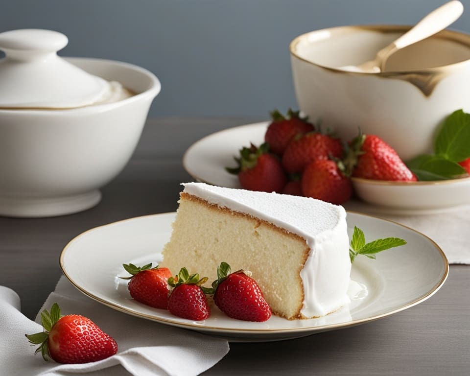 Angel Food Cake: Luchtige Amerikaanse Cake