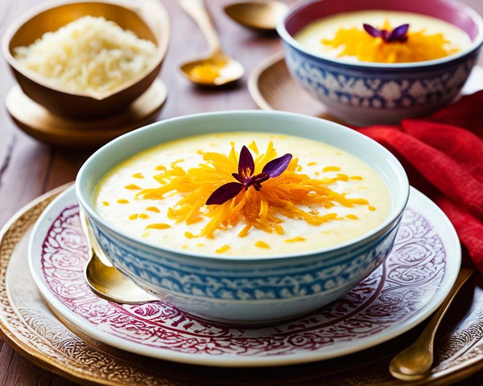 Kheer: Indiase Rijstpudding met Saffraan