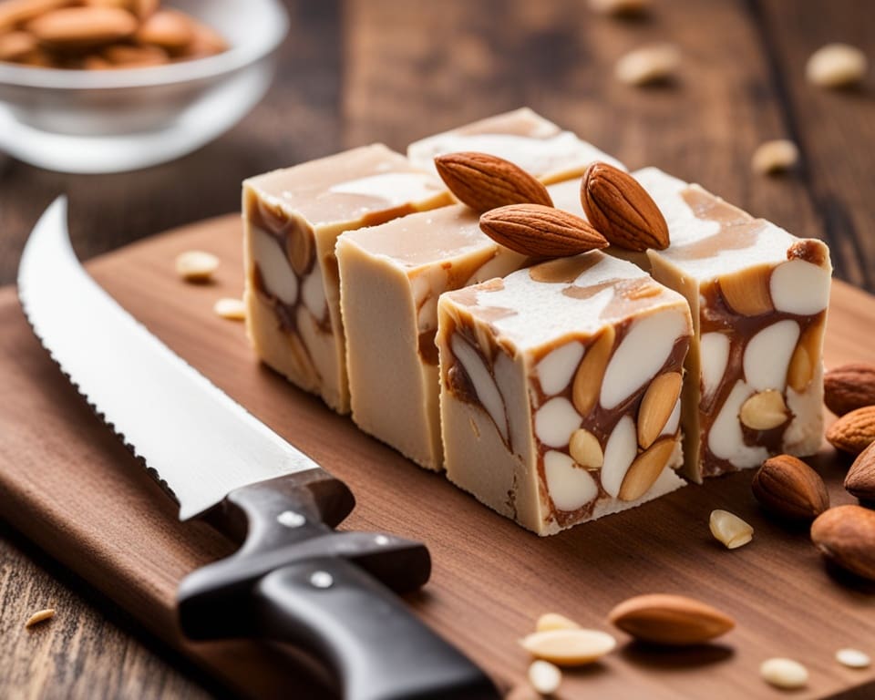 Spaanse Nougat met Amandelen