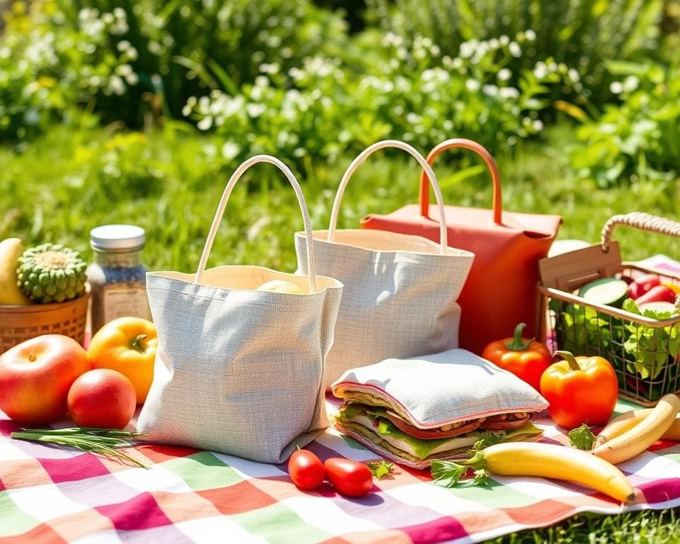 Herbruikbare boterhamzakjes voor een groenere lunch