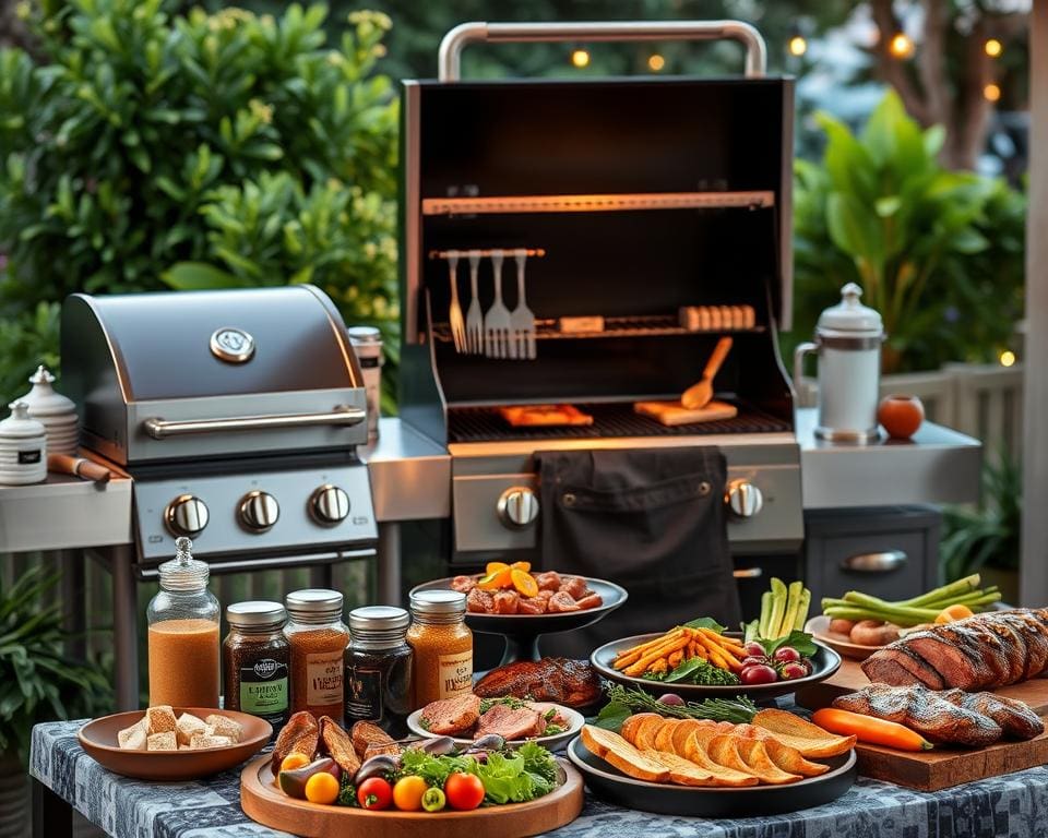 Luxe barbecueaccessoires voor zomerse grillfeesten