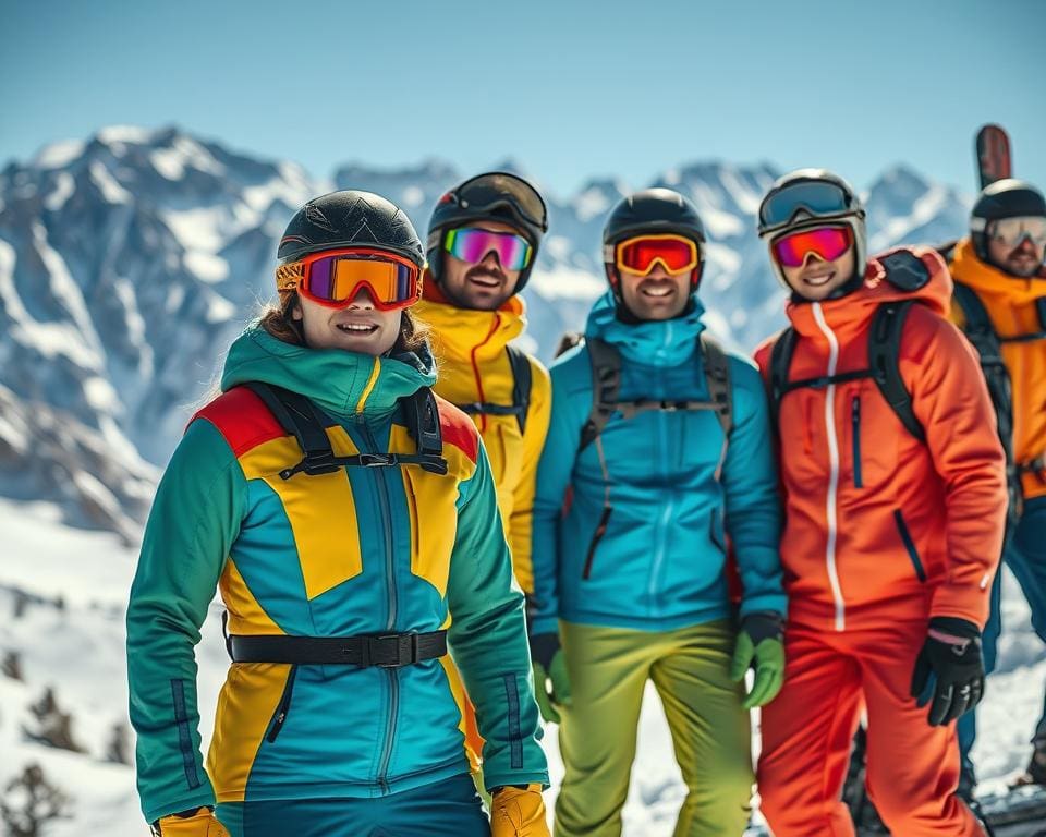 Warme thermokleding voor extreme buitensporten