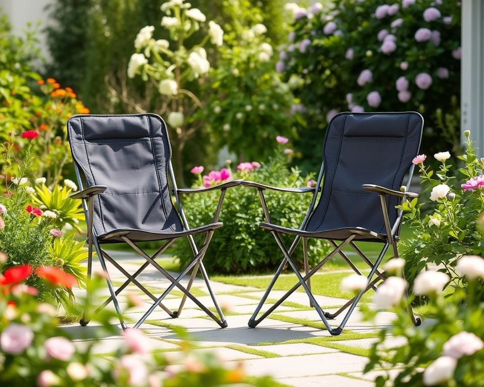 opklapbare tuinstoelen voor flexibel buitengebruik