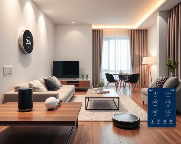 Welke apparaten in huis hebben smart-home-integratie?