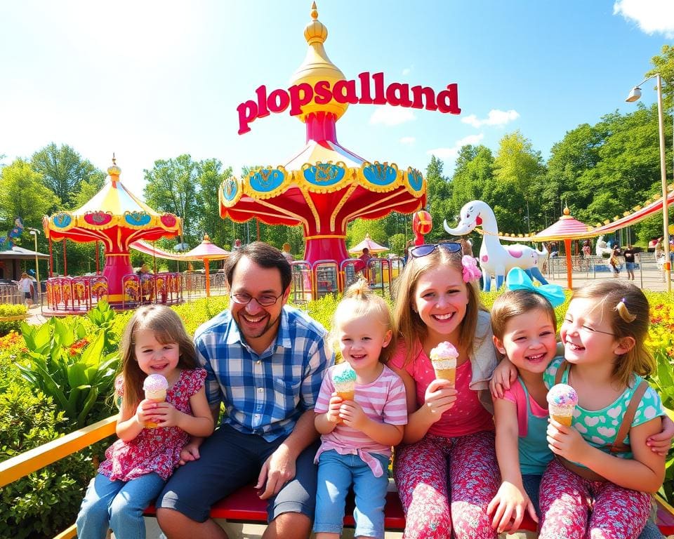 familie-uitje in Plopsaland De Panne